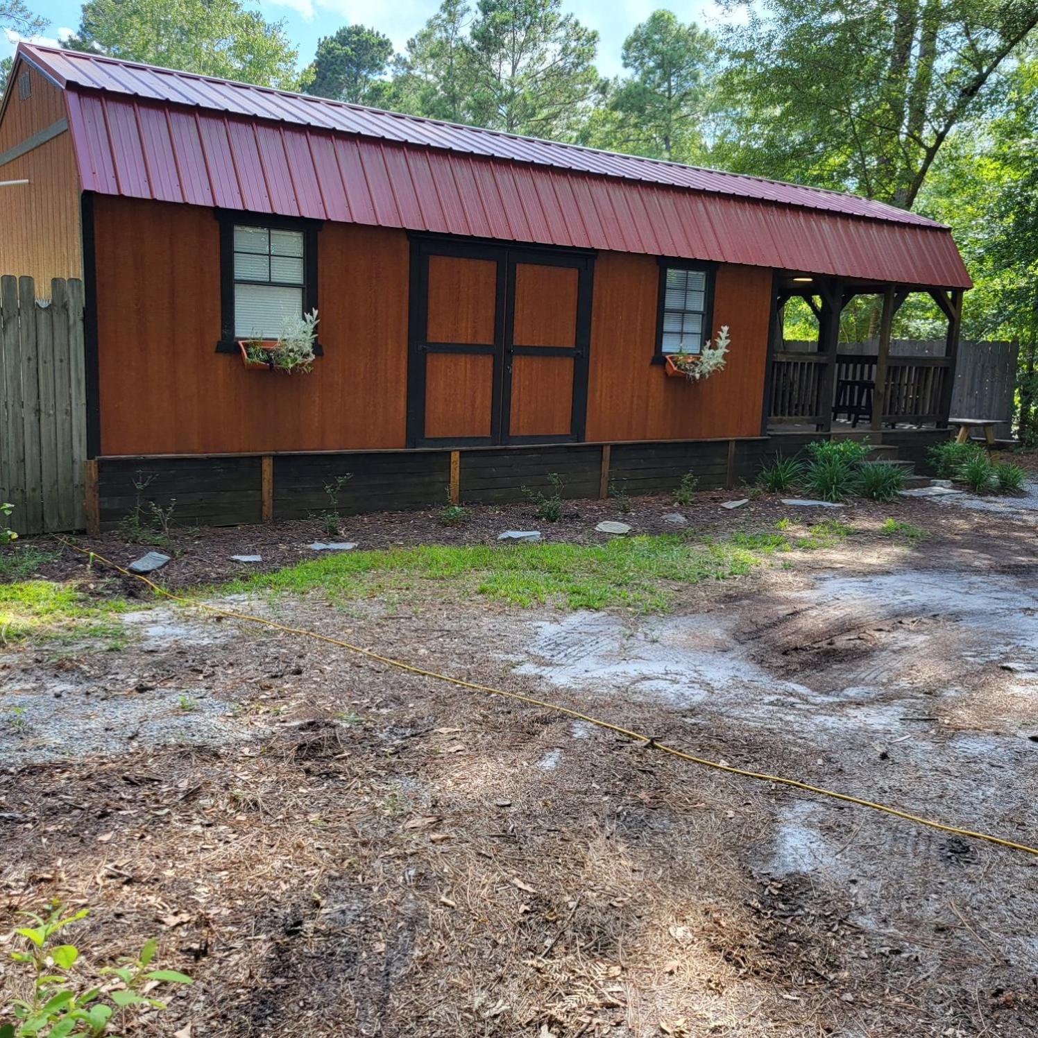 Fern Gully Cabin Conway Exterior foto